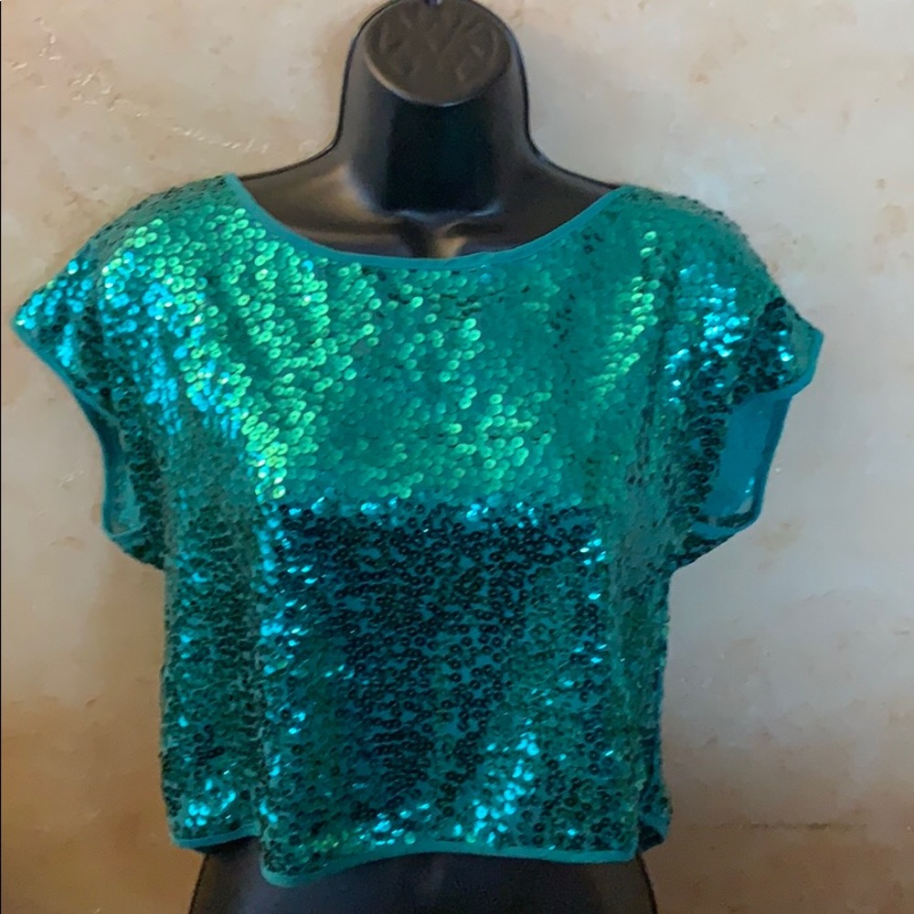 Sequins- Sparkling- Large- camisole Top-